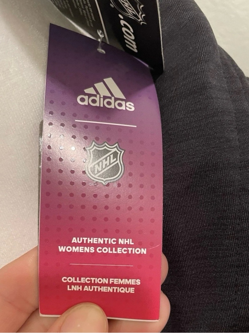 Adidas Anaheim Ducks Women’s 1/4 Zip Pullover — Authentic NHL Collection slimfit - Picture 5 of 10